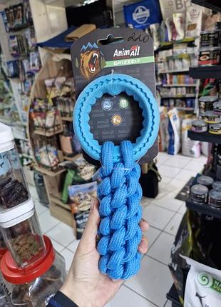 Игрушка для собак animall grizzly кроссфит с кольцом игрушка для больших собак энимал дразнилка для собак игрушка для корсо игрушка для джек рассел