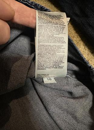 Джинсова рубашка uniqlo, m 6