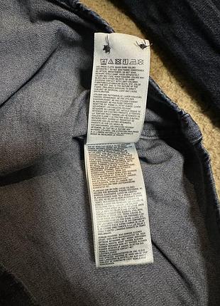 Джинсова рубашка uniqlo, m 5