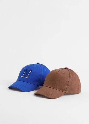 Бейсболки, кепки h&amp;m коричнева