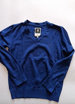 Пуловер мужской g-star raw синий р. l-m 3