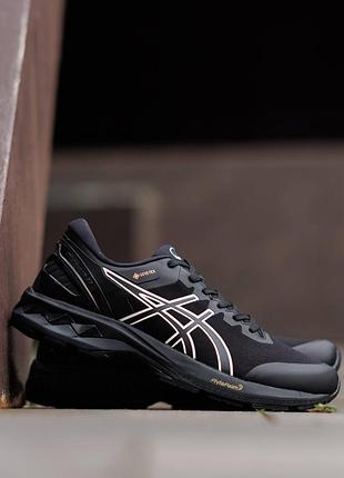Asics gel kayano 27 gore-tex black white