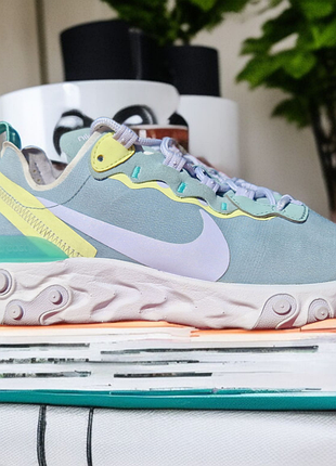 Оригінальні кросівки nike wmns react element 55 у кольорі 'ocean cube