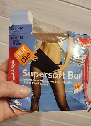 Колготки жіночі німецького бренда nur die із серії supersoft bund.