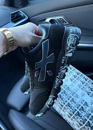 Premiata mick black blue 8