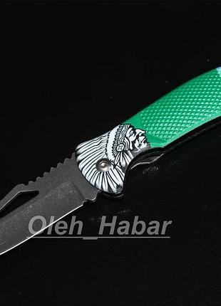 Складний ніж індієць green (1160)