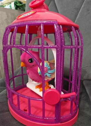 Інтерактивна пташка в клітці тіара твінклс little live pets tiara twinkles