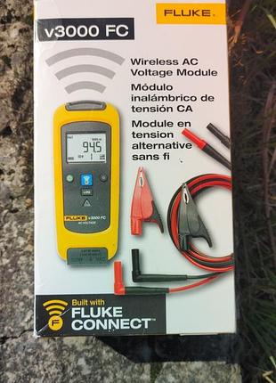 Fluke v3000fc, вольтметр bluetooth lcd 3,5 цифры; вac: 6в,60в,600в,1кв