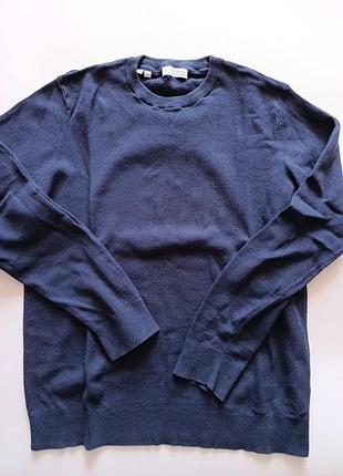 Джемпер selected homme knit wear navy р.l-м