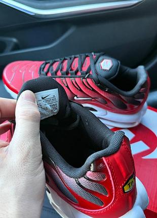 Nike air max plus tn red white black 7