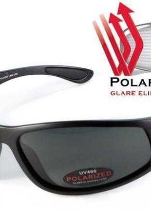 Окуляри поляризаційні bluwater florida-3 polarized (gray) чорні