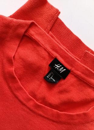 Джемпер мужской h&amp;m оранжевый р.l-м 5