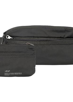 Сумка через плече, розкладна, tucano let me out crossbody, чорна