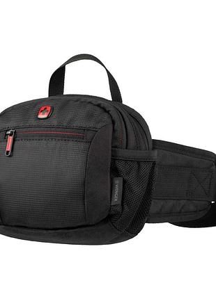 Сумка на пояс wenger, waist pack, чорна