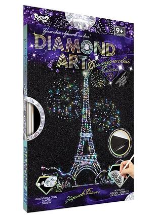 Комплект креативного творчества dar-01 "diamond art" эйфелева башня