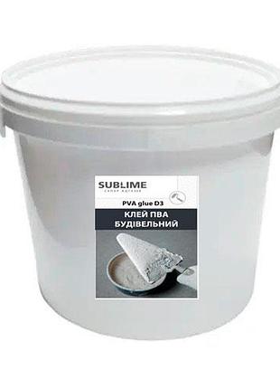 Клей пва строительный d3 sublime pva сonstructional glue 5 л
