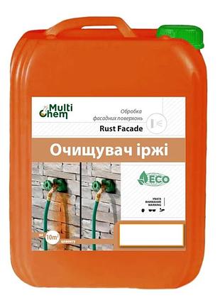Смывка ржавчины с металлических поверхностей rust facade standart, 5 л