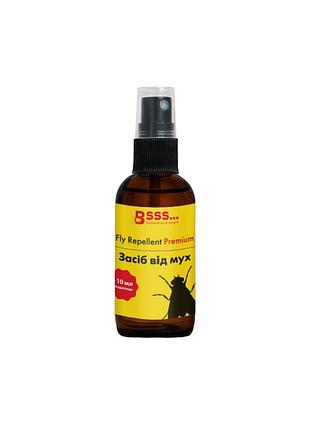 Засіб від мух fly repellent premium 1/100. концентрат (наносити на одяг та стіни) 50 мл