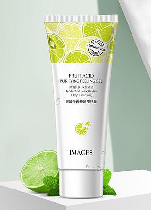 Пилинг гель images fruit acid purifying peeling gel с фруктовыми кислотами 80мл