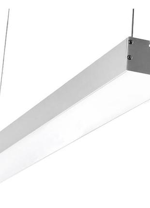Светильник светодиодный подвесной линейный n23-1-1000 220v 57,6w 3600lm 4000k ledua