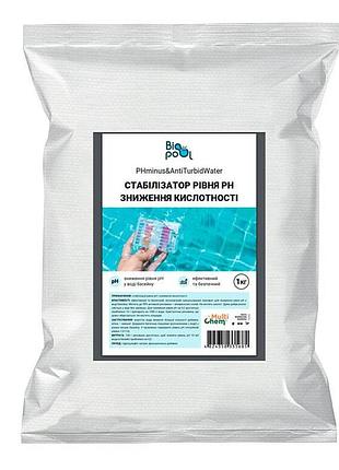 Стабилизатор уровня ph понижение кислотности phminus&antiturbidwater 1 кг
