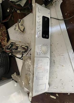 Б/у модуль управления стиральной машини indesit iwse 5085 code:16200211201 s/n:0904 4 02165