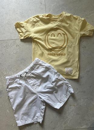 Шорти та футболка h&m