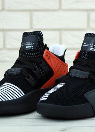 Adidas eqt black/red/white🆕 шикарные кроссовки адидас🆕 купить наложенный платёж6 фото