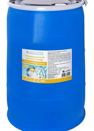 Универсальное моющее средство для посуды лимон dishwashing lemon gold 200 л