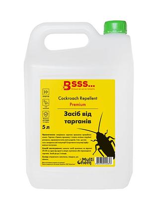 Средство от тараканов cockroach repellent premium 5 л
