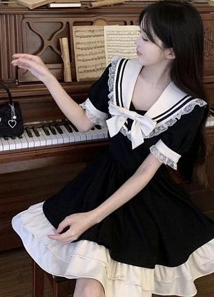 Сукня з матроським коміром coquette lolita