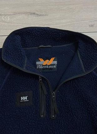 Мужская флисовая кофта свитер шерпа охотничий 
рыбалка helly hansen хл 3