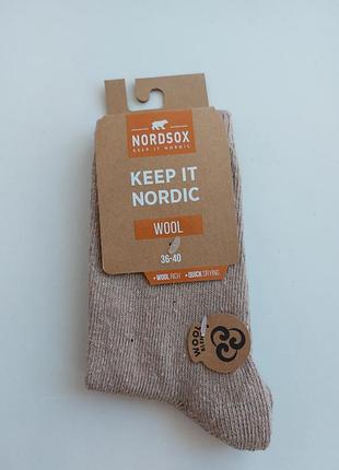 Носки бренда Nordsox, модель "woolatch quick drying", доступные в размерах 36-40