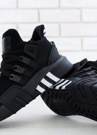 Adidas eqt black/white🆕 шикарные кроссовки адидас🆕 купить наложенный платёж8 фото