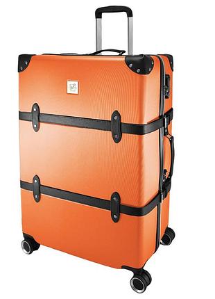 Чемодан semi line 28" (l) orange/black (t5675-4)