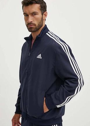 Зіп-кофта adodas оригінал синя 3xl-4xl