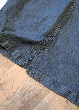 Джинсовый плащ, тренч 10