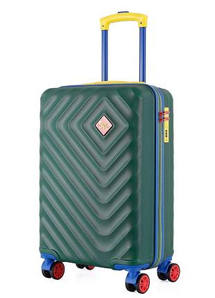 Валіза semi line 20" (s) dark green (t5805-1)