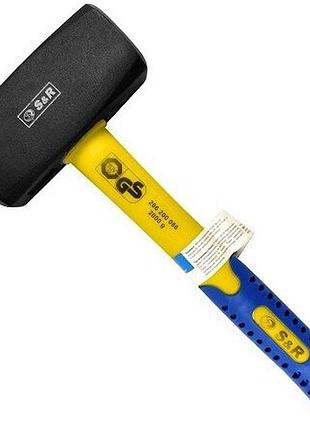 Кувалда s&r 286200086 2,0кг фібергласова ручка