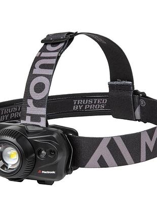 Фонарь налобный mactronic maverick (595 lm) focus recharg type-c (ahl0053)