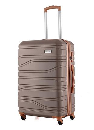 Валіза semi line 24" (m) graphite/brown (t5689-2)