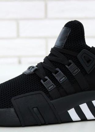 Чоловічі кросівки adidas eqt black/white7 фото