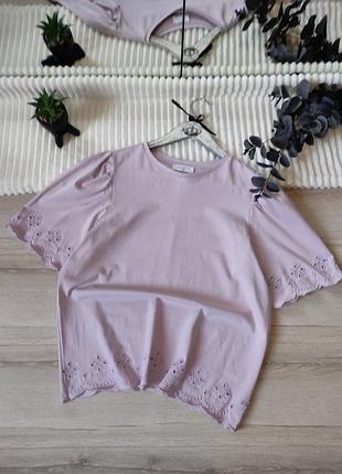 Бавовняна футболка прошва вишивка matalan p m