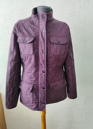 Barbour женская фиолетовая куртка