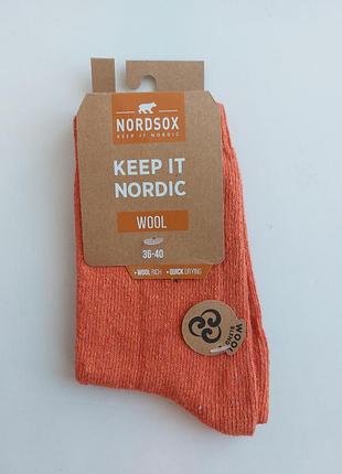 Носки бренда Nordsox, модель "woolatch quick drying", доступные в размерах 36-40