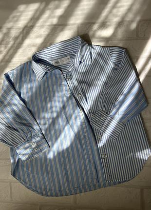 Сорочка в смужку zara