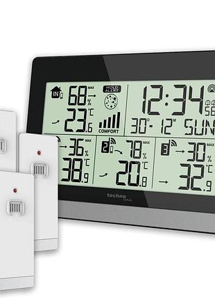 Термогигрометр technoline ws7065 black/silver (ws7065)