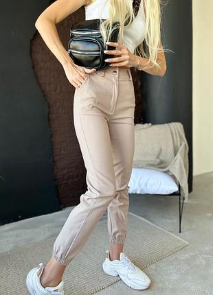 Женские брюки джоггеры джинс бенгалин 1050 fg