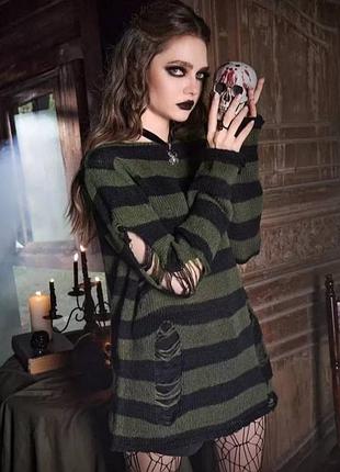 Свитер рваный y2k dollskill 7