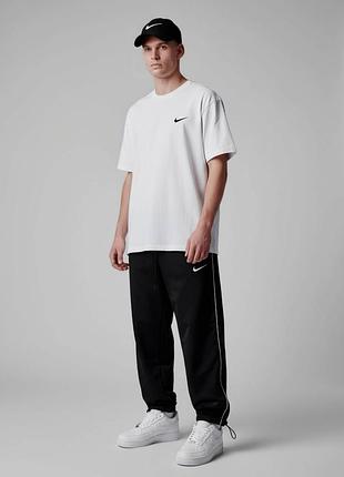 Спортивный костюм женский / мужской черный белый осенний весенний летний nike